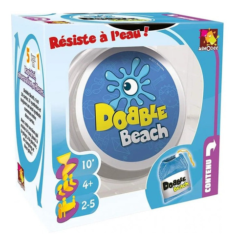 Juego De Mesa Dobble Beach Waterproof