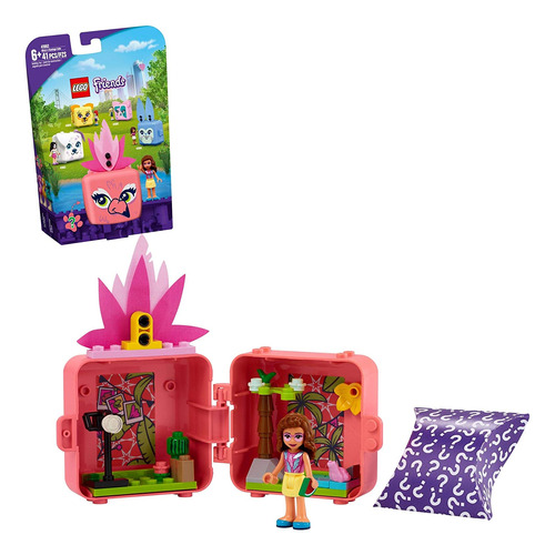 Kit De Construcción Lego Friends Olivias Flamingo Cube 41662