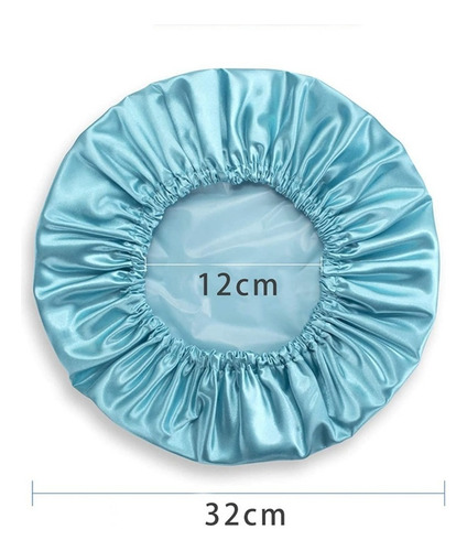 Gorros De Baño Ducha Doble Capa Impermeable Reutilizable 2pz
