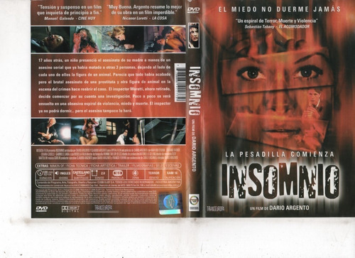 Insomnio (2001) - Dvd Original - Mcbmi (Usado)