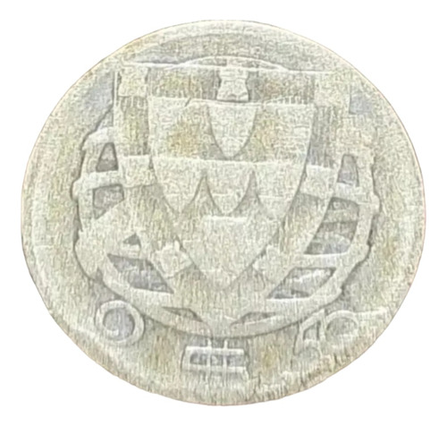 Moneda Portugal 2 Escudos Y Medio 1943