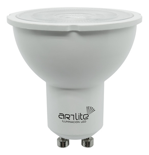 Lámpara Led Ala-007 Spot Gu10 7w Blanco Cálido