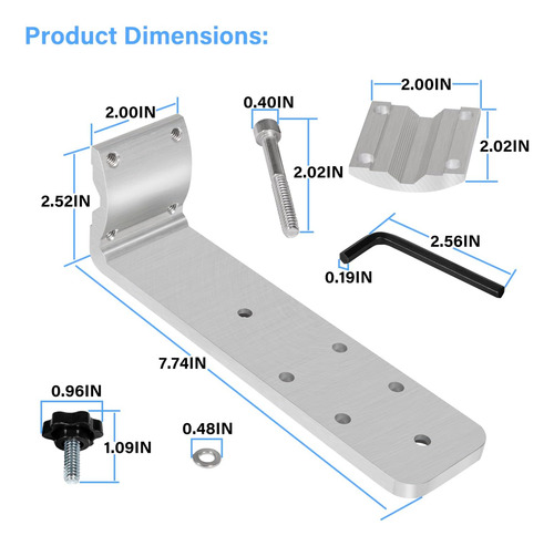 Deecaray 58182 Stow N' Go Soporte De Montaje En Riel Para Pa