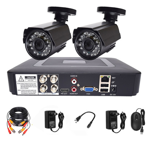 Sistema De Videovigilancia Cámara De Seguridad Cctv