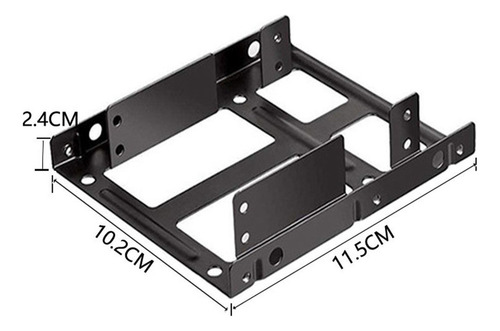 Soporte De Montaje Doble Para Disco Duro Interno Ssd De 3.5