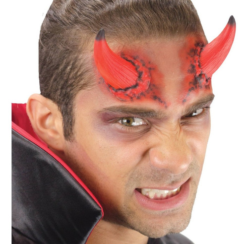 Kit De Maquillaje Para Adultos Diablo Halloween Accesorios
