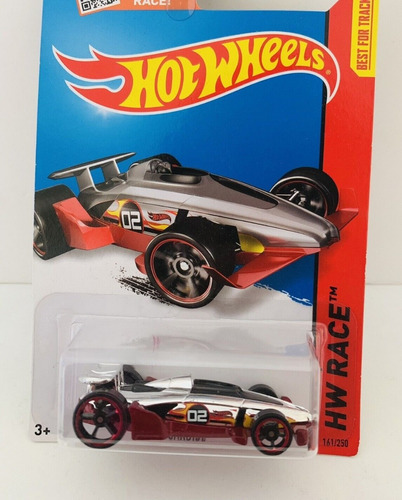 Hot Wheels Race Carbide Car Figure Best For Track 2013 Red