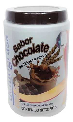 Malteada Demograss  500 Gr  Sabor Chocolate