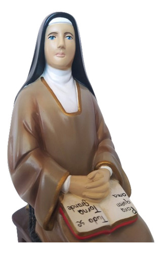 Estatua Santa Terezinha Do Menino Jesus 20 Cm Teresinha