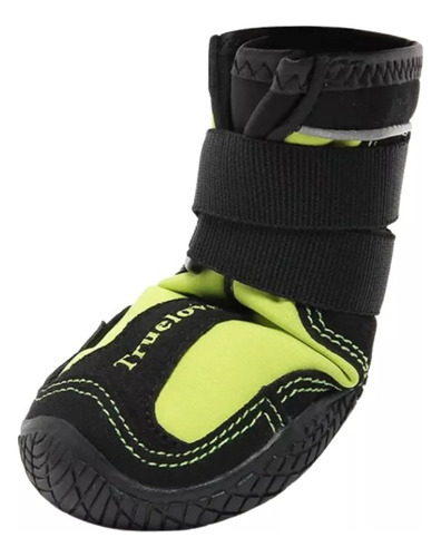 Zapatos Impermeables Reflectantes Perro Truelove Yellow 4un