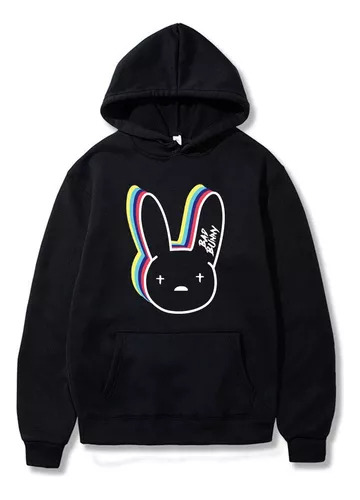 Buzo Canguro Bad Bunny- Para Y Ropa Cor Infantil