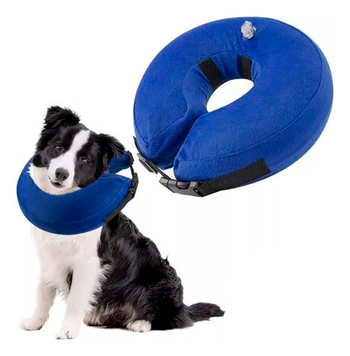 Collar Isabelino Donut Para Mascotas Xl