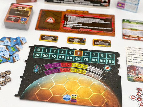 Expedición Terraforming Mars Ares: Crisis De Stronghold Game