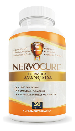 Nervocure Original 60 Cápsulas - Suplemento Diário 1pt