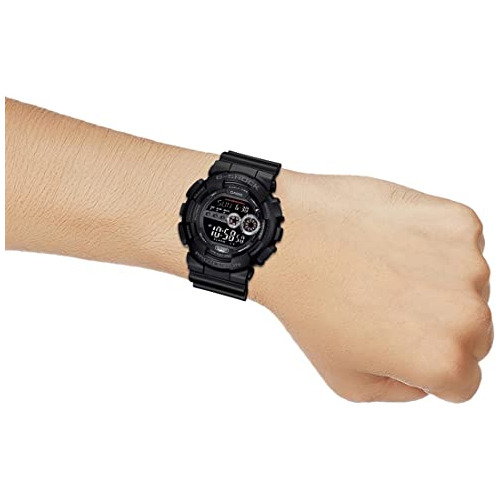 Casio Gd100-1bcr G-shock Xl Negro Multifunción Para Hombre
