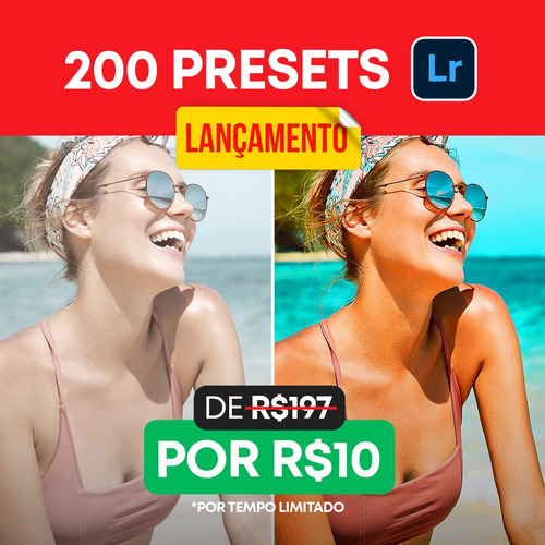 200 Filtros (presets) De Fotos 