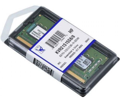 Imagem 1 de 1 de Memória Kingston 8gb 2133mhz 1.2v Ddr4 Notebook Laptop