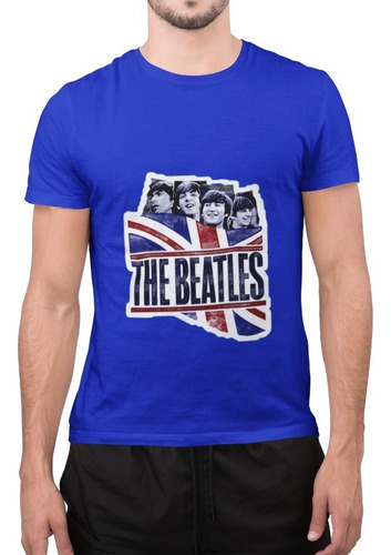 Polera Unisex The Beatles Rock&roll Inglaterra Estampado