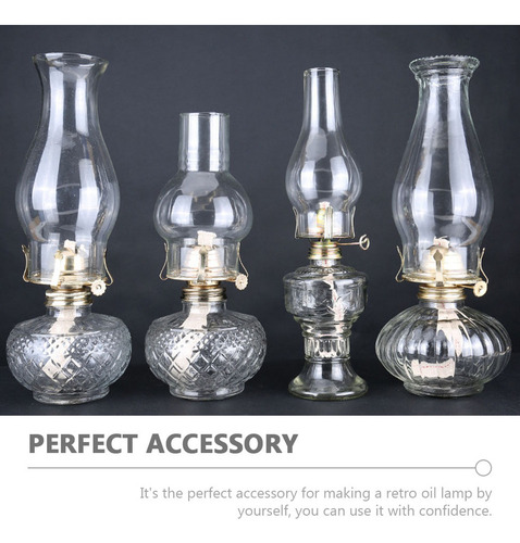 --lámpara De Aceite Retro Con Quemador De Mechas, Accesorios
