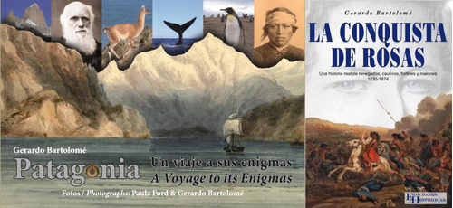 Imagen 1 de 3 de Combo Patagonia:un Viaje A Sus Enigmas + Conquista De Rosas