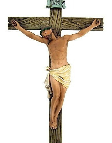 Jesús Clavado En La Cruz Crucifijo