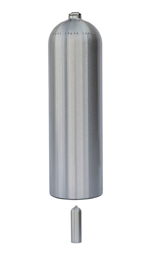 Cilindro De Mergulho Alumínio S80 11 L Metal Impact Cressi 