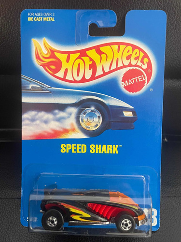 Hot Wheels Speed Shark , Blue Card , Del Año 1991