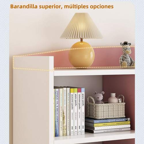 Multiuso Librero Estantería Y Mueble Organizador 5 Niveles