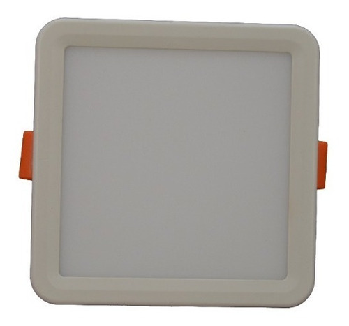 Kmp Panel Led Embutible Ajustable Cuadrado 8w Luz Cálida 