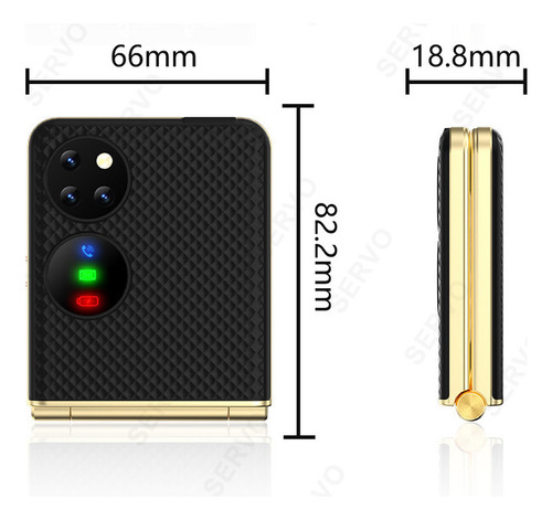 Teléfono 2024 2g Con Función Plegable Para Personas Mayores