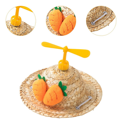Sombrero De Paja Tejido A Mano, Sombrero Para El Sol Para