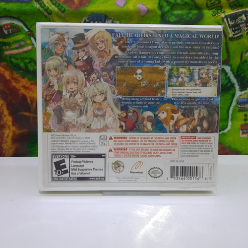 Rune Factory 4 Nintendo 3ds Lacrado Rpg (Usado)
