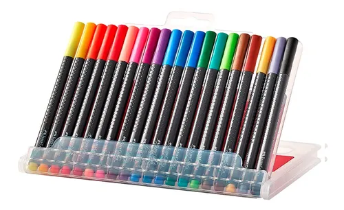 Marcador Grip Finepen Faber-castell X20 Colores