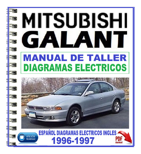 Manual De Taller Servicio Mitsubishi Galant 1996-1997. 