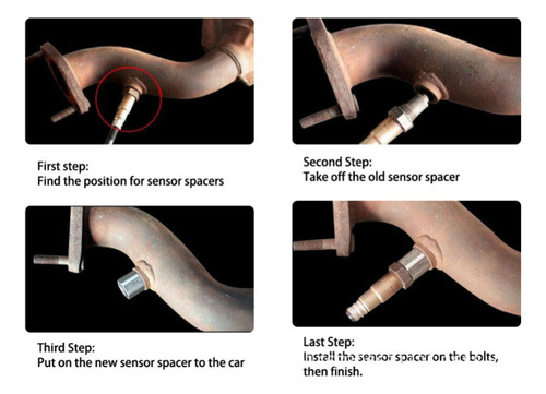 K Adaptador De Extensión For Sensor De Oxígeno For Automóvil