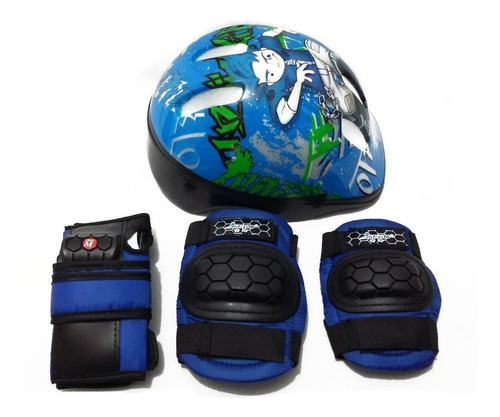 Imagen 2 de 6 de Set Patines Para Niño + Mochila Regalo + Protecciones+regalo