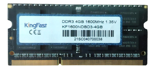 Memoria Notebook Ddr3 Sodimm 4gb 1600 Mhz Pc3l-12800