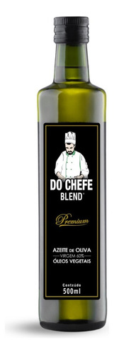 Blend Azeite De Oliva Do Chefe Premium Natural Garrafa Vidro 500ml