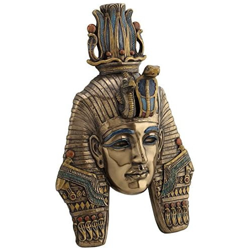 Máscara De Tutankamón, Rey Egipcio, Placa De Pared