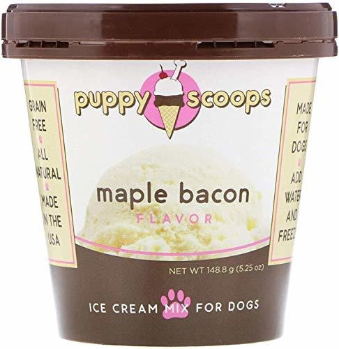 Puppy Scoops Ice Cream Mix Para Perros: Maple