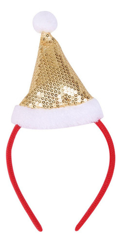 E Hot Christmas Diadema Santa Party Decor Doble Cabello 8