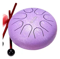 Comprar Tongue Drum Tambor Acero 8 Notas Percusión Lengueta