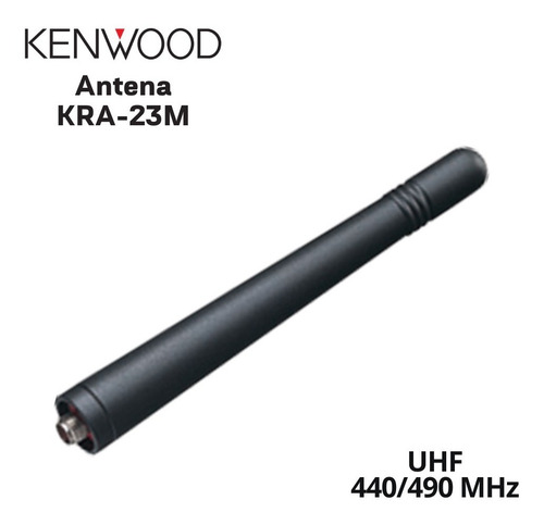 Imagen 1 de 2 de Antena Kenwood Kra-23 Uhf 440-490 Mhz Stubby Serie Tk