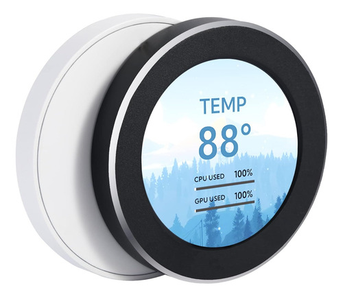 Aio Monitor De Temperatura De Computadora De 2.1 Pulgadas, E