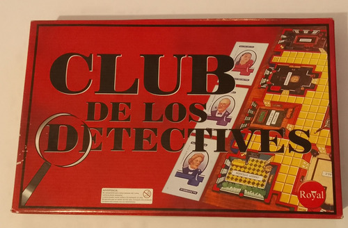 Club De Los Detectives ,juego De Mesa.