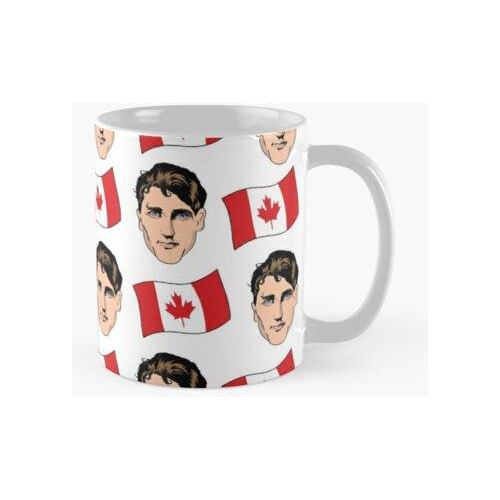 Taza Patrón De Justin Trudeau Calidad Premium