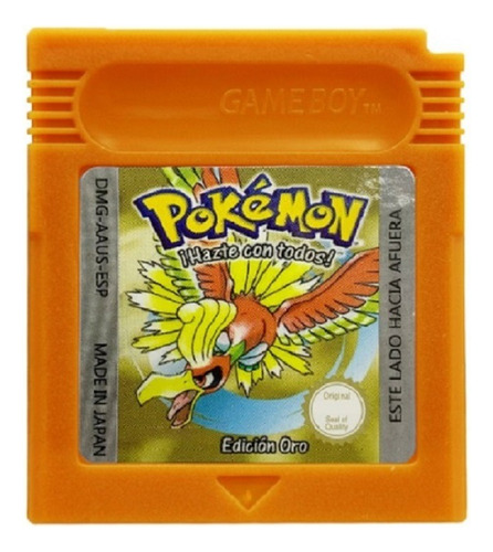 Pokémon Oro / Dorada, Game Boy Color, Español, Cartucho