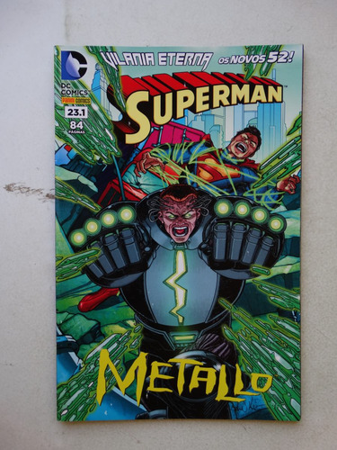 Superman Nº 23.1 Novos 52 Vilania Eterna Panini Jun 14