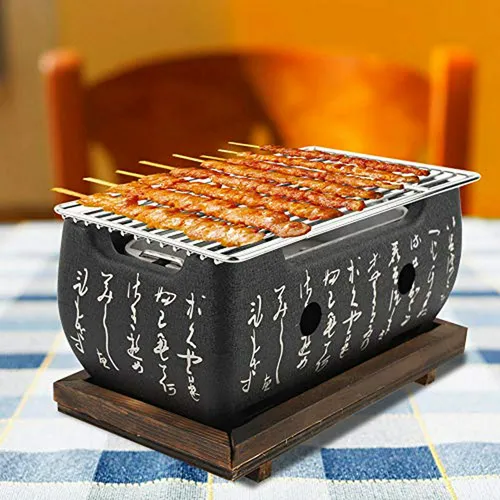 Parrilla Japonesa Portátil Para Barbacoa, Robata, Yakitori,