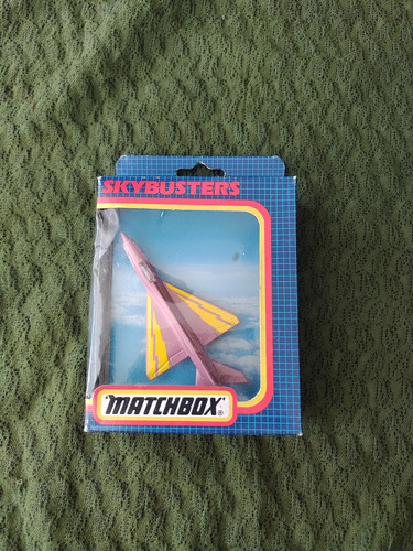 Avión Sb-6 Mig 21, Matchbox Skybuster 1:64 Rosa (Usado)